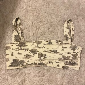 We wore what bandeau bra